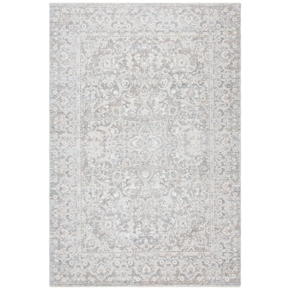 SAFAVIEH Webster Rihanna Abstract Area Rug, Grey/Beige, 8' x 10'