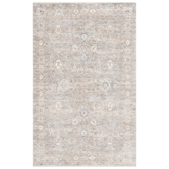 SAFAVIEH Webster Stanley Abstract Area Rug, Grey/Beige, 2'6" x 4'