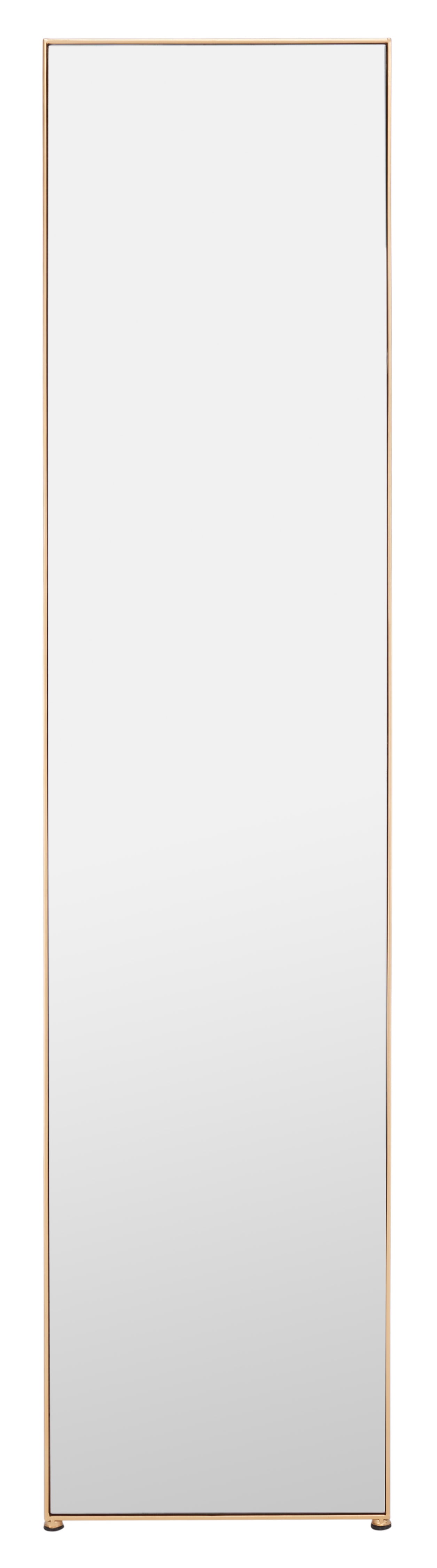 Wellen 28" x 69" Gold Framed Full-Length Mirror