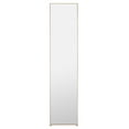 thumbnail image 1 of SAFAVIEH Wellen 28 in. x 69 in. Solid Frame Mirror, Gold, 1 of 7