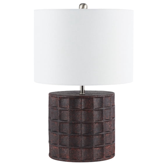 SAFAVIEH Welsh 21 in. Ancient Inspirations Table Lamp, Black