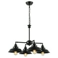 thumbnail image 1 of SAFAVIEH Westlyn 4-Light Industrial Bronze Metal Chandelier, 1 of 8