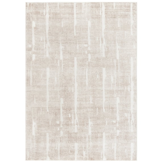 SAFAVIEH Whisper Gulden Abstract Area Rug, Beige/Light Beige, 5'3" x 7'6"
