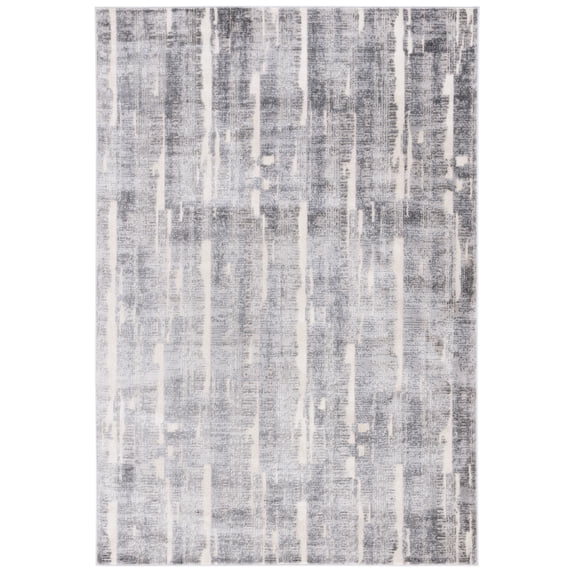 SAFAVIEH Whisper Gulden Abstract Area Rug, Grey/Light Grey, 8' x 10'