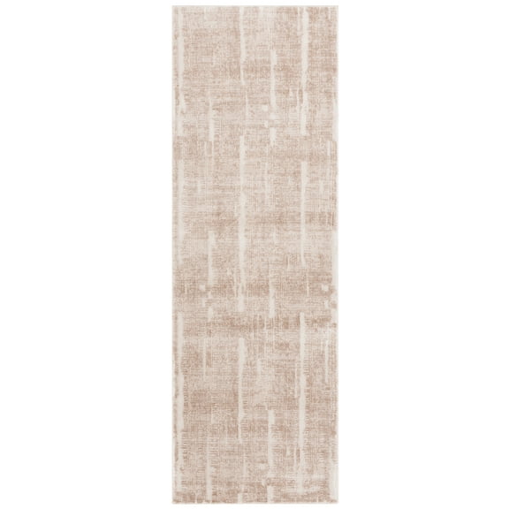 SAFAVIEH Whisper Gulden Abstract Runner Rug, Beige/Light Beige, 2'6" x 8'