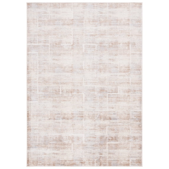 SAFAVIEH Whisper Terrence Abstract Area Rug, Beige/Light Beige, 8' x 10'
