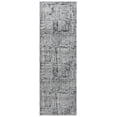 thumbnail image 1 of SAFAVIEH Whisper Theobald Abstract Runner Rug, Grey/Dark Grey, 2'6" x 8', 1 of 9
