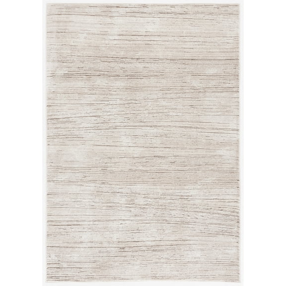 SAFAVIEH Whisper Timotha Striped Area Rug, Beige/Dark Beig, 8' x 10'