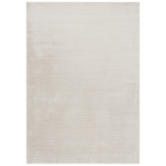 SAFAVIEH Whisper Timotha Striped Area Rug, Ivory/Taupe, 5'3" x 7'6"
