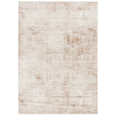 SAFAVIEH Whisper Wendell Abstract Area Rug, Beige/Light Beige, 8' x 10'