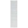 thumbnail image 1 of SAFAVIEH Whisper Zen Solid Runner Rug, Grey/Dark Grey, 2'2" x 8', 1 of 8