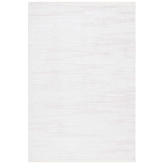 SAFAVIEH Whisper Zephyr Solid Area Rug, Ivory/Beige, 9' x 12'