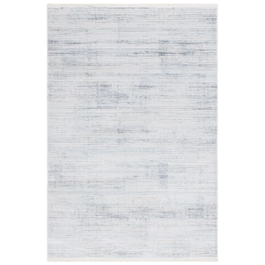 SAFAVIEH Whisper Zinnia Solid Area Rug, Grey/Ivory, 8' x 10'