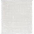thumbnail image 1 of SAFAVIEH Whisper Zlata Solid Area Rug, Ivory/Ivory, 6'7" x 6'7" Square, 1 of 11