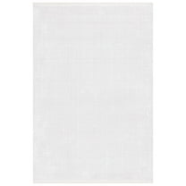 SAFAVIEH Whisper Zlata Solid Area Rug, Ivory/Ivory, 8' x 10'