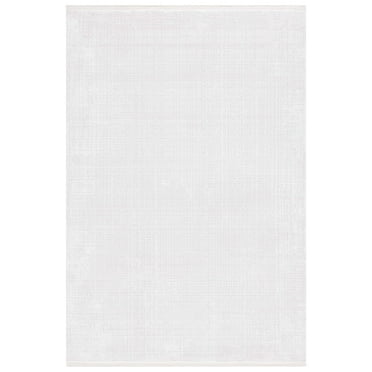 SAFAVIEH Whisper Zlata Solid Area Rug, Ivory/Ivory, 8' x 10'