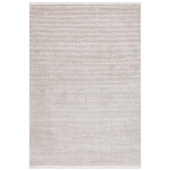 SAFAVIEH Whisper Zoe Solid Area Rug, Beige/Ivory, 8' x 10'