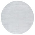 thumbnail image 1 of SAFAVIEH Whisper Zoe Solid Area Rug, Grey/Ivory, 6'7" x 6'7" Round, 1 of 8