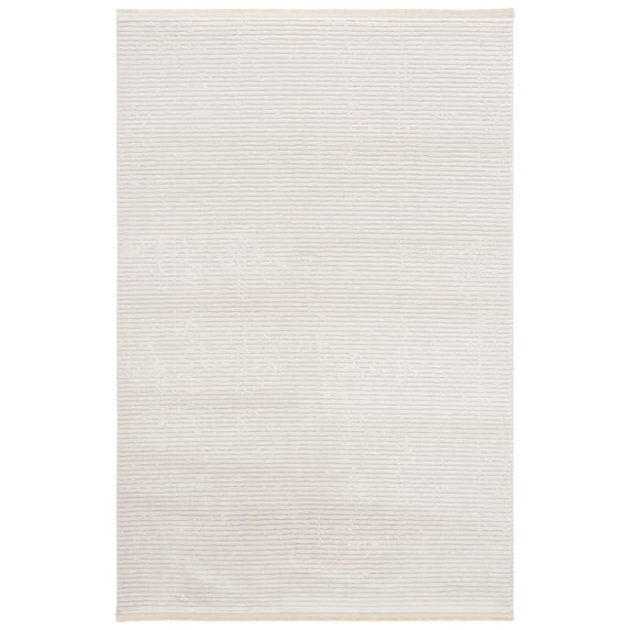 SAFAVIEH Whisper Zoe Solid Area Rug, Ivory, 2'2" x 4'