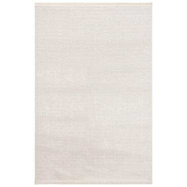 SAFAVIEH Whisper Zoe Solid Area Rug, Ivory, 8' x 10'
