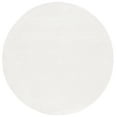 thumbnail image 1 of SAFAVIEH Whisper Zoe Solid Area Rug, Ivory, 8' x 8' Round, 1 of 11