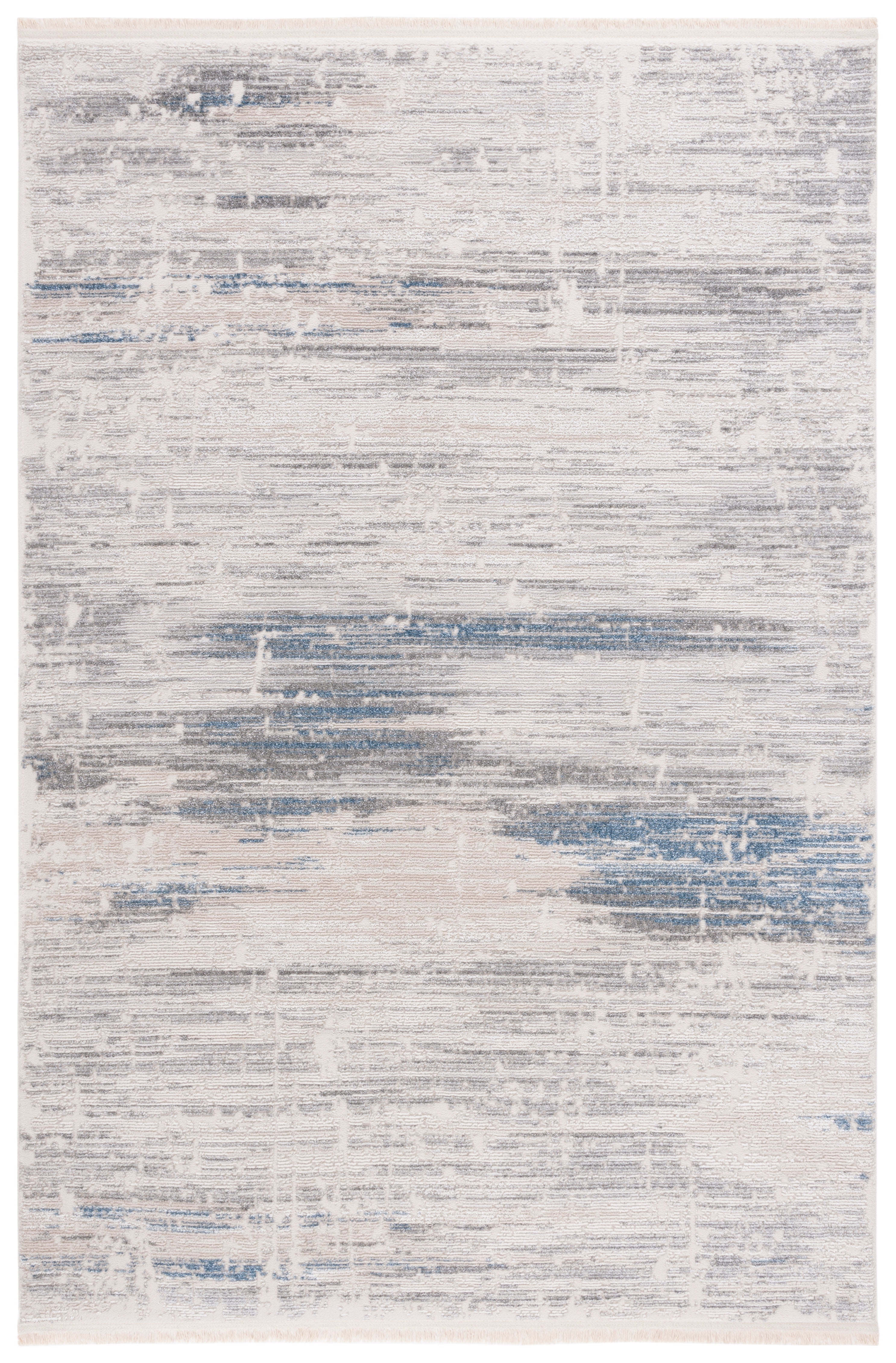 SAFAVIEH Whisper Zowie Camo Area Rug, Grey/Blue, 8' x 10'