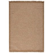Indoor & Outdoor Rug Natural Boho Style in Beige - Walmart.com