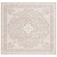 thumbnail image 1 of SAFAVIEH Willow Elvin Medallion Area Rug, Ivory/Sage, 6'3" x 6'3" Square, 1 of 9
