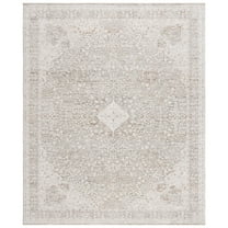 SAFAVIEH Willow Elvin Medallion Area Rug, Ivory/Sage, 8' x 10'