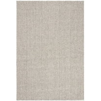 SAFAVIEH Wilton Hermite Striped Area Rug, Grey/Ivory, 8' x 10'