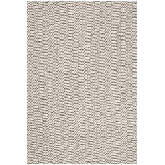 SAFAVIEH Wilton Hermite Striped Area Rug, Grey/Ivory, 8' x 10'