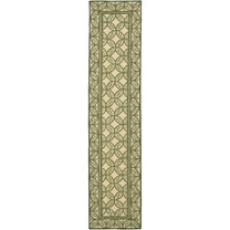 SAFAVIEH Wilton WIL330A Handmade Taupe / Green Rug