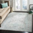 thumbnail image 1 of SAFAVIEH Windsor Collection WDS319L Light Grey / Aqua Rug, 1 of 6
