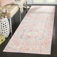 thumbnail image 1 of SAFAVIEH Windsor Daquan Traditional Runner Rug, Fuchsia/Blue, 3' x 12', 1 of 7