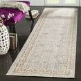 thumbnail image 1 of SAFAVIEH Windsor Kelsang Traditional Runner Rug, Light Grey/Brown, 3' x 12', 1 of 7