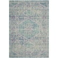 thumbnail image 1 of SAFAVIEH Windsor Vana Transitional Area Rug, Spa/Fuchsia, 4' x 6', 1 of 8