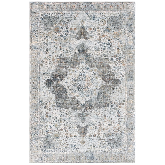 SAFAVIEH Winston Carmella Medallion Area Rug, Beige/Grey, 2'4" x 2'11"