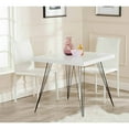 thumbnail image 1 of SAFAVIEH Wolcott Retro Mid-Century Lacquer Accent Table, White, 1 of 3