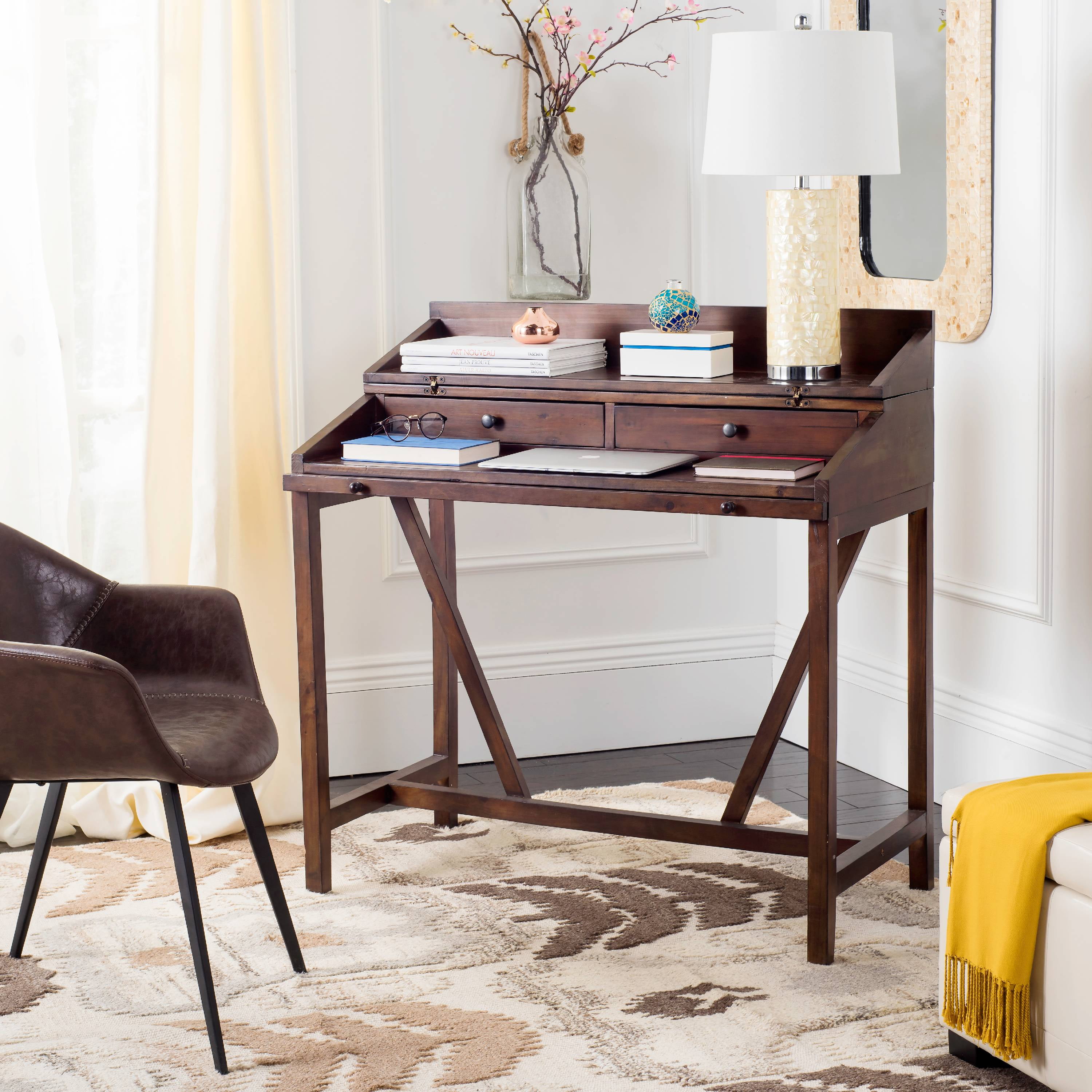 Safavieh tiverton 2024 oak writing desk