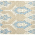 thumbnail image 1 of SAFAVIEH Wyndham Donella Geometric Wool Area Rug, Blue/Ivory, 7' x 7' Square, 1 of 10