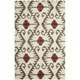 thumbnail image 1 of SAFAVIEH Wyndham Dzvonko Southwestern Wool Area Rug, Ivory/Brown, 5' x 8', 1 of 7