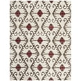 thumbnail image 1 of SAFAVIEH Wyndham Dzvonko Southwestern Wool Area Rug, Ivory/Brown, 8' x 10', 1 of 10