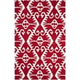thumbnail image 1 of SAFAVIEH Wyndham Dzvonko Southwestern Wool Area Rug, Red/Ivory, 4' x 6', 1 of 10