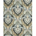 thumbnail image 1 of SAFAVIEH Wyndham Eglantine Damask Wool Area Rug, Blue/Multi, 10' x 14', 1 of 7
