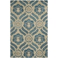 thumbnail image 1 of SAFAVIEH Wyndham Evan Damask Area Rug, Blue/Grey, 4' x 6', 1 of 6