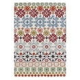 thumbnail image 1 of SAFAVIEH Wyndham Fionntan Abstract Floral Wool Area Rug, Ivory/Multi, 8'9" x 12', 1 of 10