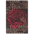 thumbnail image 1 of SAFAVIEH Wyndham Kirsteen Floral Area Rug, Charcoal/Red, 4' x 6', 1 of 9