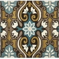thumbnail image 1 of SAFAVIEH Wyndham Kristen Floral Wool Area Rug, Blue/Multi, 7' x 7' Square, 1 of 8