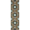 thumbnail image 1 of SAFAVIEH Wyndham Kristen Abstract Floral Wool Runner Rug, Blue/Multi, 2'3" x 11', 1 of 6