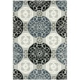 thumbnail image 1 of SAFAVIEH Wyndham Louise Medallion Wool Area Rug, Grey/Black, 2' x 3', 1 of 9